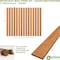 Ekena Millwork 48H x 3/8T Adjustable Wood Slat Wall Panel Kit w/ 3W Slats, Cherry contains 15 Slats SWW60X48X0375CH - alternate 6